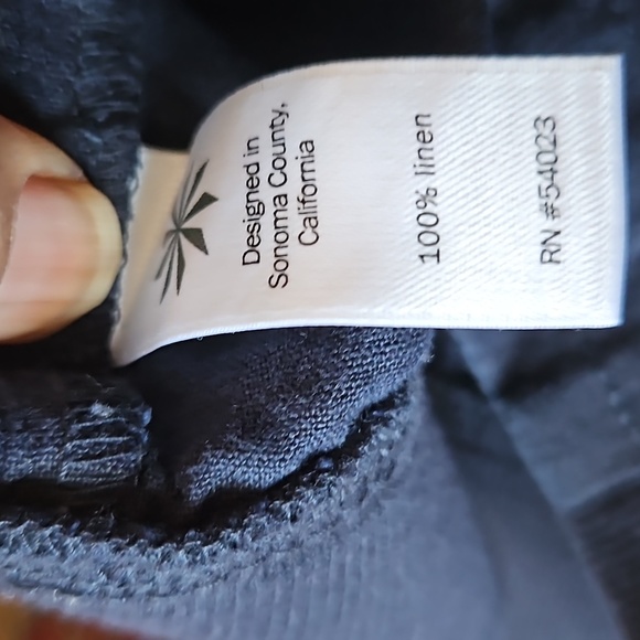 Athletic Linen Skirt with Drawstring Waist - Picture 8 of 8